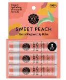 Woolzies Natural Organic Tinted Lip Balm - Sweet Peach | Moisturizing & Eco-Friendly | International Shipping Available - Buy Online on GoSupps.com