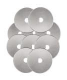 Rotary Cutter Blades 45mm 10 Pack by KISSWILL, Fits Fiskars, Olfa, Martelli, Dremel, Truecut, DAFA Rotary Cutter Replacement for Quilting Scrapbooking Sewing Arts &Crafts, Sharp and Durable Round hole Blades - Buy Online on GoSupps.com