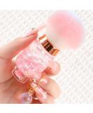 Buy Nail Dust Brush for Acrylic Nails | Soft Kabuki Nail Art Cleaner | Perfect for Makeup & Manicure - Pink & White - Buy Online on GoSupps.com