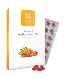 HealthSpan Omega 7 Sanddorn Oil 500 mg High Omega-7 & Omega-9 | Vitamin A & Carotenoids | Vegan | 60 Capsules for Women's Health - Buy Online on GoSupps.com