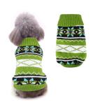 Buy Idepet Pet Sweater & Winter Dog Coat - XXL Green Jacket for Cats & Dogs | Warm Pullover Clothes - Buy Online on GoSupps.com