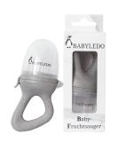 Buy BABYLEDO Baby Fruit Pacifier & Teething Ring - Raccoon Gray | Ideal Teething Aid for Fruits & Vegetables - International Shipping Available - Buy Online on GoSupps.com