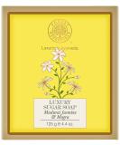 Buy Forest Essentials Jasmine and Mogra Luxury Sugar Soap 125g - International Shipping | Natural Moisturizing Soap - Buy Online on GoSupps.com