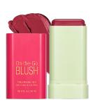 Beautfave 3-in-1 Lipstick Blusher Stick - Cream Blush for Lip, Cheek, Eye - Waterproof & Lightweight Formula - Red - Buy Online on GoSupps.com