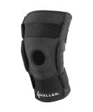 Mueller Hinged Wraparound Knee Brace - Black Large/X-Large | Best Support for Knee Pain & Injury Recovery - International Shipping Available - Buy Online on GoSupps.com