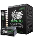 MagicBrite Bamboo Charcoal Teeth Whitening Strips - Premium At-Home Whitening Kit for Bright Smiles | International Shipping Available - Buy Online on GoSupps.com