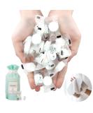 50 Pcs Portable Compressed Towel Tablets - Disposable Coin Tissues for Travel, Camping & Face Care - Buy Online on GoSupps.com