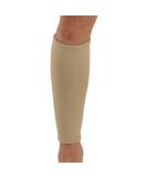 NeoPhysio Medical Grade Elastic Compression Calf Support Beige Tubular Sleeve - Medium 33-38cm Medium Beige - Buy Online on GoSupps.com