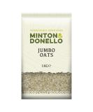 Minton & Donello - Jumbo Oats Organic Wholegrain Excellent for Breakfast 6 x 1kg - Buy Online on GoSupps.com