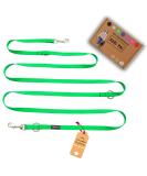 Shop Kuri Pai 3m Comfortable Dog Leash for Small Dogs - Eco-Friendly Bamboo Double Linen Green | Perfect Rehabilitation Leash (S 1.5cm Wide) - Buy Online on GoSupps.com