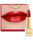 Oulac Metallic Shine Red Lipstick for Christmas  High Impact Lipcolor with Moisturizing Creamy Formula  Vegan & Cruelty-Free  Full-Coverage Lip Color 4.3 g/0.15 oz (Cherry Bomb(12)) Cherry Bomb(12) Metallic Cherry Red - Buy Online on GoSupps.com