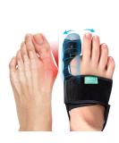 Welnove Bunion Corrector for Women & Men - Adjustable Bunion Splint Brace & Toe Straightener with Soft Gel Pads for Pain Relief - Non-Slip Strap - Ideal for Big Toe Comfort - Buy Online on GoSupps.com