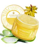 Aloderma 24K Gold Leaf Aloe Gel - Age-Defying Essence for Youthful Skin | Hydrating Allantoin & Hyaluronic Acid | 7oz Luxury Moisturizer - Buy Online on GoSupps.com