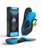 Buy Sumiwish Carbon Fiber Insoles - High Arch Support Shoe Inserts for Men & Women | Rigid Support for Turf Toe Foot Fractures & Hallux Rigidus - Buy Online on GoSupps.com