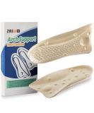 Heel and Arch Pain Relief Gel Massage Insoles - 3/4 Length for Men & Women | Comfort & Support | International Shipping Available - Buy Online on GoSupps.com