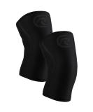 Rehband 7mm Power Max Knee Compression Sleeve - Neoprene Support for Bodybuilding & Powerlifting - Carbon/Black Large Pair - Buy Online on GoSupps.com