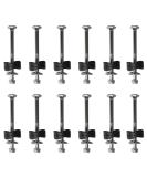 Trampoline Enclosure Pole Gap Spacers - Set of 12 Galvanized Steel Screws for Trampoline Stability - Buy Online on GoSupps.com