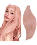 Runature Pink Tape Extensions - Real Hair 30cm Invisible 12 Inch 20g Hair Recovery - Buy Online on GoSupps.com