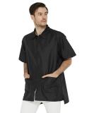 PERFEHAIR Barber Jacket for Men | Hair Stylist Grooming Smock Vest Shirt - Black - International Shipping Available - Buy Online on GoSupps.com