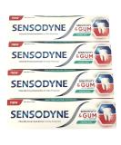 Buy Pack of 4 Sensodyne Toothpaste for Sensitivity & Gums - 75 ml | International Shipping Available - Buy Online on GoSupps.com