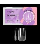 Mylee Fix N Flash Soft Gel Tips - Short Square - 552 PCS | Full Cover Nail Extensions | Flexible & Resistant | Nail Art Gel with 12 Sizes - Buy Online on GoSupps.com