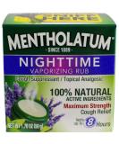 Mentholatum Night Vapor Rub 1.76oz - Soothing Relief for Nighttime Congestion - Buy Online on GoSupps.com