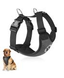 Buy Slowton No Pull Dog Harness - Soft Padded Breathable XS Gray for Small & Medium Dogs | International Shipping Available - Buy Online on GoSupps.com