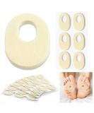 Nuanchu 36 Pcs Felt Callus Cushions - Oval Adhesive Pads for Pain Relief | Soft Breathable Foot Care for Men & Women | 1.7 x 2.2 Inch Callus Pads - Buy Online on GoSupps.com
