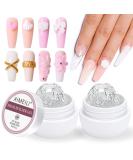 AIMEILI Solid Builder Gel Set - Clear Nail Gel for Extensions - 2 Jar Nail Kit for Strong & Durable Gel Nails - Buy Online on GoSupps.com