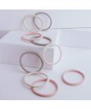 Parsa Beauty Nature Love Hair Gums made of bamboo viscose - Organic Beauty cable rubber in 3 different colors - Hair styling accessory vegan and sustainable - hair tie for different hair types 9 pieces diameter: 4.5cm - Buy Online on GoSupps.com