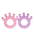 Green Sprouts Pink Cooling Teether - 2 Pack for 3+ Months Old Babies - Buy Online on GoSupps.com
