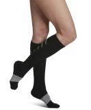 Sigvaris Men's & Women's 401 Athletic Recovery Calf High Socks 15-20mmHg Large Black - Buy Online on GoSupps.com