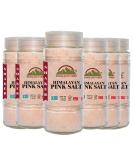 Himalayan Chef Pink Salt Glass Shaker - 6 Pack, 105 oz (1.1 lb each) - Fine Grain Himalayan Salt Shaker - Buy Online on GoSupps.com