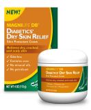 Diabetics' Dry Skin Relief Foot Cream - Natural Solution for Cracked, Scaly Skin - Unscented, Petroleum-Free, Non-Greasy - 4oz - Buy Online on GoSupps.com