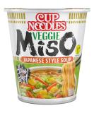 Nissin Cup Noodles Veggie Miso - 8 Pack Instant Soup | Vegetarian Asian Food | Quick & Easy Preparation - Buy Online on GoSupps.com