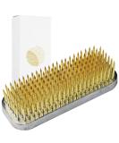 Wazakura Japanese Ikebana Kenzan 3.4 Long Rectangular Brass Flower Holder - Made in Japan - Buy Online on GoSupps.com