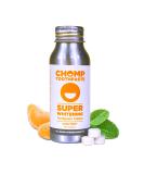 Chomp Super Whitening Cool Fruit Toothpaste Tablets - Nano Hydroxyapatite for Bright Smiles - International Shipping Available - Buy Online on GoSupps.com