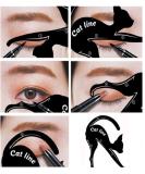 Cat Eyeliner stencil for eye shadow contour (set of 2) for flawless smokey eyes and cat eyes - Buy Online on GoSupps.com