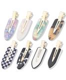 8 PCS No Bend Hair Clips for Women - Non-Crease Barrettes for Thin Hair - Fashion Gifts for Girls - Buy Online on GoSupps.com