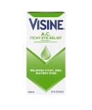 Visine A.C Astringent Redness Reliever Eye Drops 0.5 Fluid Ounce 0.5 Fl Oz (Pack of 1) - Buy Online on GoSupps.com