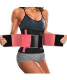 SYXUPAP Back Brace for Lower Back Pain Relief - Breathable Lumbar Support Belt for Sciatica & Herniated Disc - Dual Adjustable Straps - Pink XXL - Buy Online on GoSupps.com