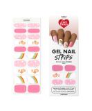 MOYOU LONDON Gel Nail Wraps Set - Cheer Bear | 20 Pcs Salon-Quality Strips with Nail File & Cuticle Stick | Semi Cured for UV/LED Lamp | Shop Now - Buy Online on GoSupps.com