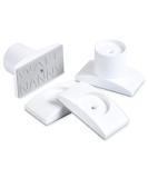 Wall Nanny Extender - 2.5 Inch Baby Gate Extension Kit (4 Pack) | Made in USA | Protects Walls, Stabilizes Gates | For Child, Pet, Dog Gates | Works on Stairs | White - Buy Online on GoSupps.com