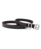 Astile Equestrian Leather Stirrup Leathers Adults Or Childs Black Brown Color Strong Leather With Soft Finish (54-Inch Brown) 54-Inch Brown - Buy Online on GoSupps.com