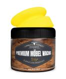 Sparset Colorless Furniture Wax | Premium Wood Care with Beeswax & Avocado Oil | Indoor & Outdoor Use | 250ml + Sponge - Urban Forest - Buy Online on GoSupps.com