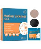 Motion Sickness Relief Patches - Anti-Nausea Bands for Adults & Kids - 20 Patch Pack for Cars, Cruise Ships, Airplanes & More - Buy Online on GoSupps.com