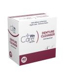 Dynarex Denture Cleanser Tablets - Peppermint Odor & Stain Removal - 40 Individually Wrapped Tablets per Box - Case of 24 Boxes - International Shipping Available - Buy Online on GoSupps.com