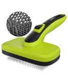 Pecute dog brush long hair cat brush pet brush self-cleaning plucking brush dog comb fur brush dog gently underwool massage fur care brush for cats dog shorthair l-for long-haired dog upgrades - Buy Online on GoSupps.com