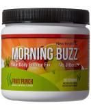 Morning Buzz Energy Drink Powder|Sports Nutrition Endurance and Energy Product|Supports Mental Clarity, Metabolism|8 Ounce|30 Servings Fruit Punch - Buy Online on GoSupps.com