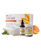 Himalayan Chandra Neti Pot Sinus Cleansing System Starter Kit - 3 Piece Set - Buy Online on GoSupps.com